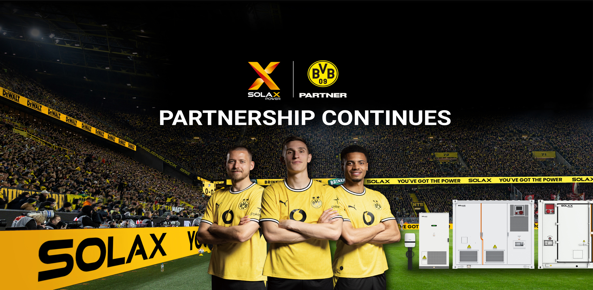SolaX and Borussia Dortmund Extend Partnership