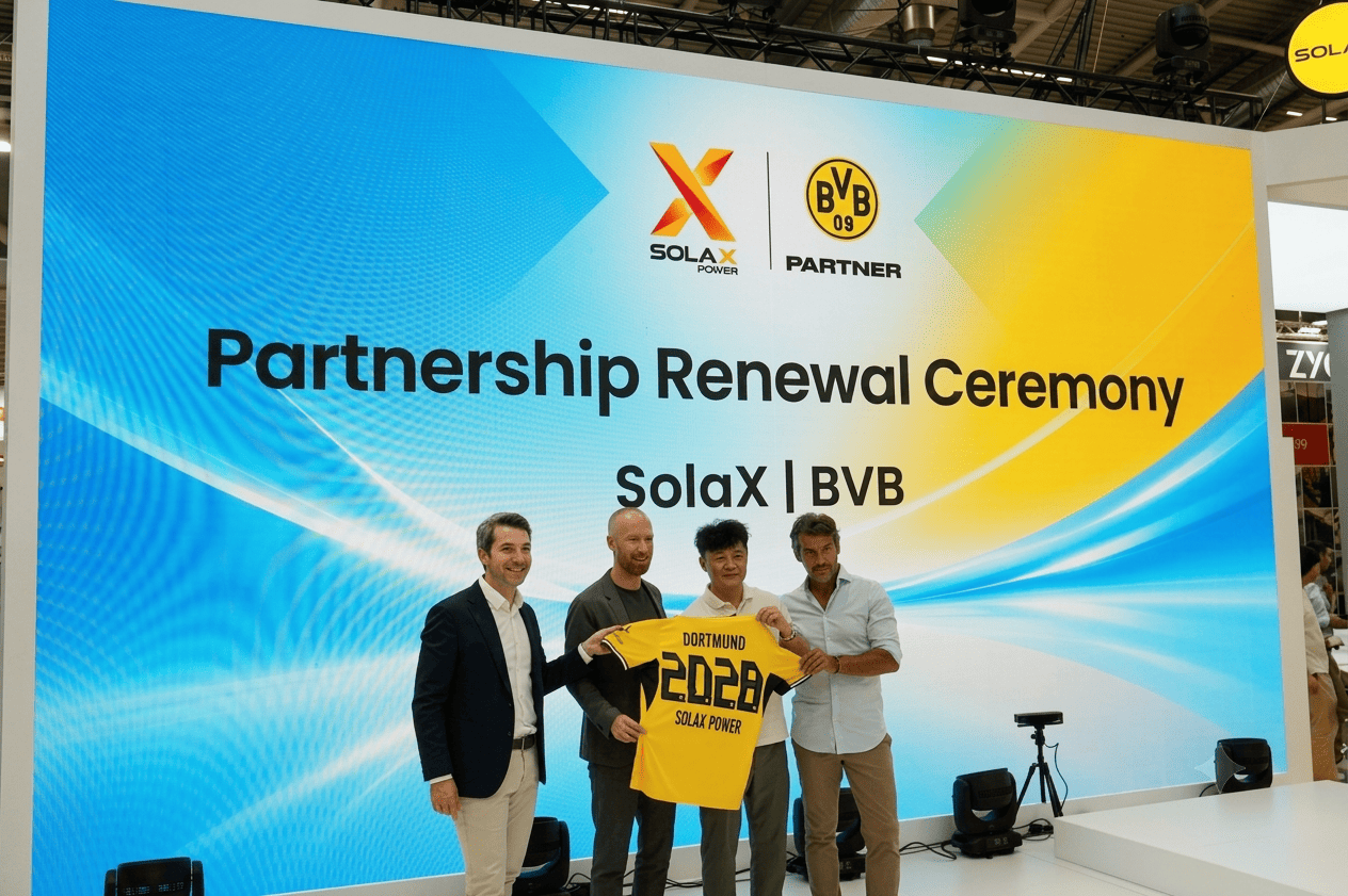 SolaX and BVB extend contract at event