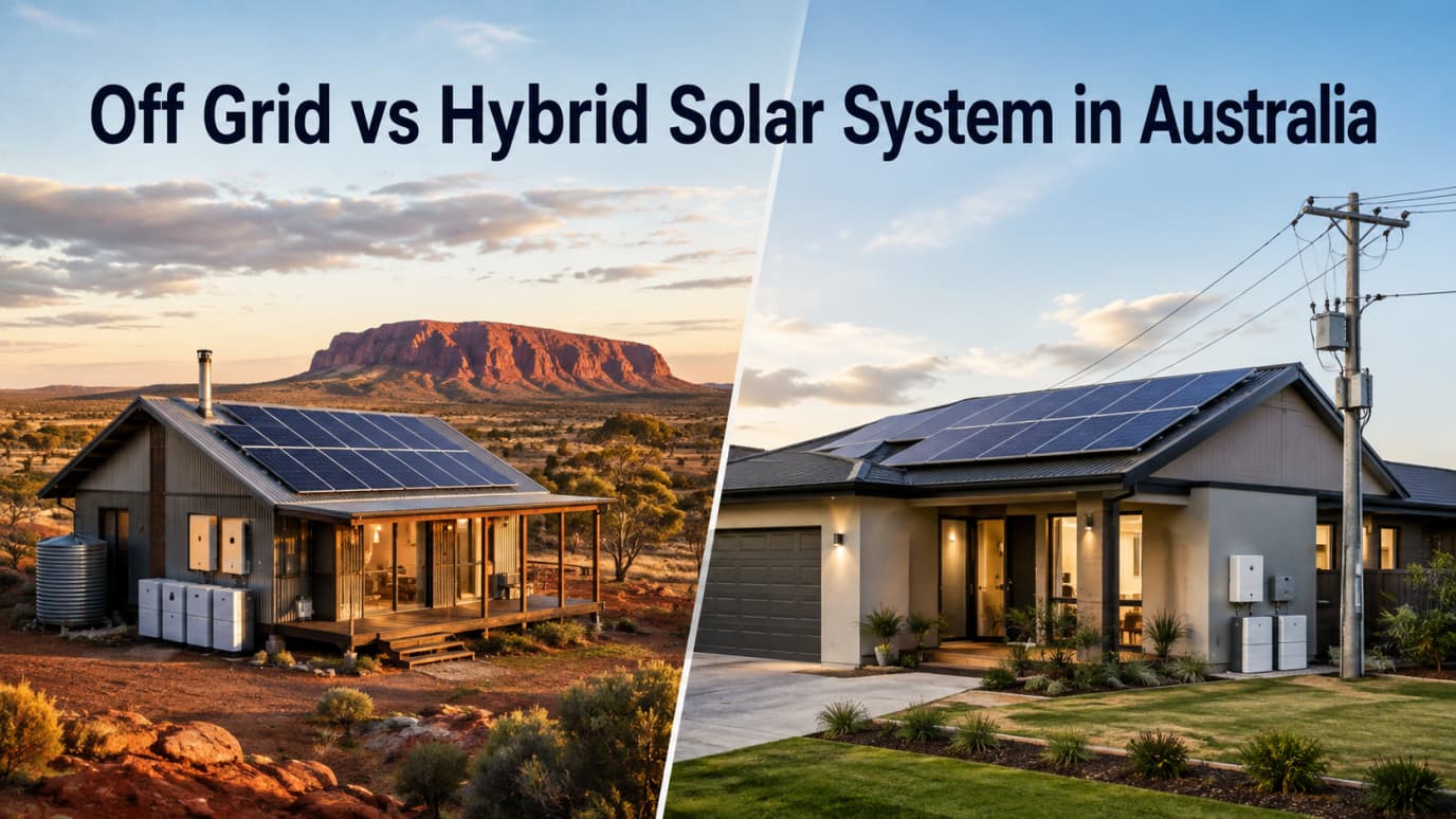 Off-Grid vs Hybrid Solar System in Australia