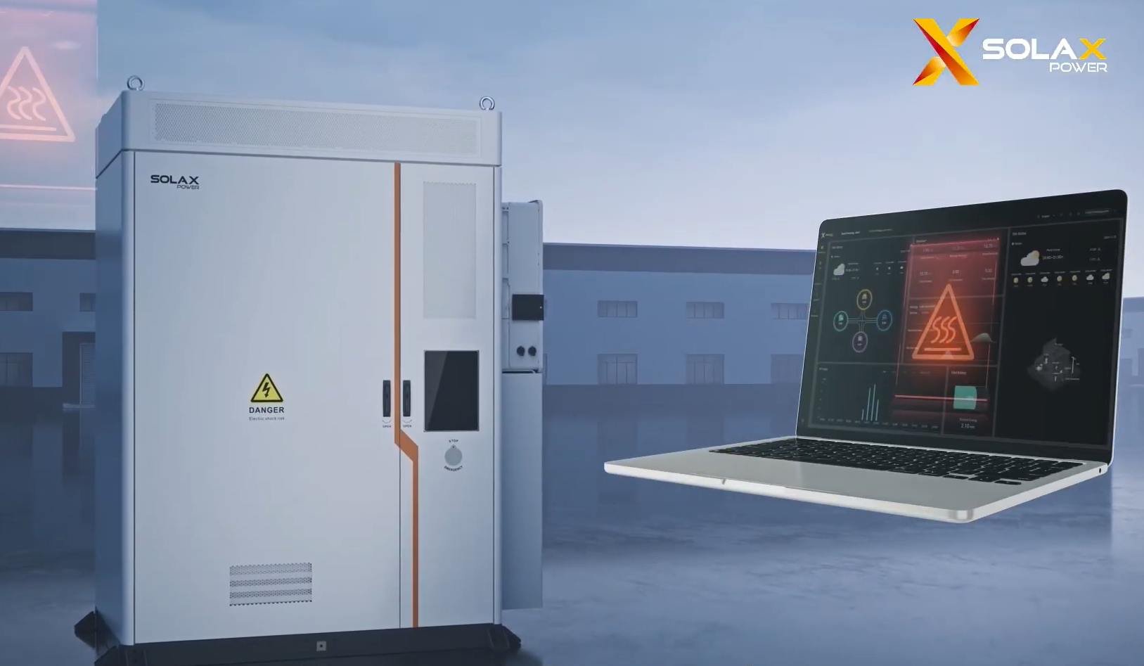 Resident monitoring real-time energy data through the SolaXCloud platform